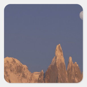 Sticker Carré Amérique du Sud, Argentine, Patagonie Parque