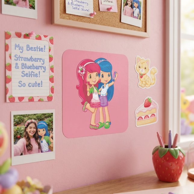 Sticker Carré Amis (Créateur téléchargé)