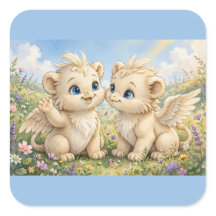 Amis Griffin Douillet – Fantaisie Aquarelle Mignon