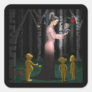 Sticker Carré Amour de Gobelin