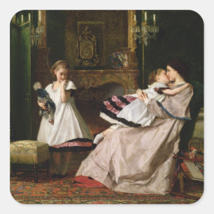 Sticker Carré Amour maternel