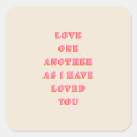 Amour Un Autre Jean 13 34 Bible Verse Écriture