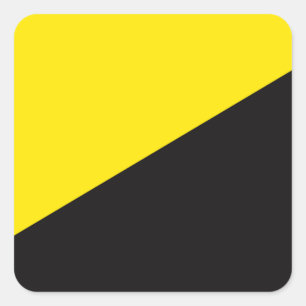 Sticker Carré Ancap flag