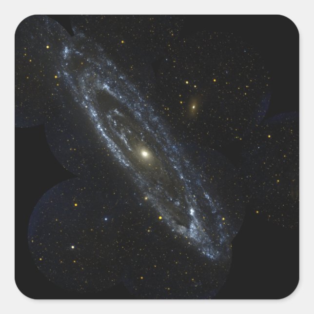 Sticker Carré Andromeda Galaxy (Devant)