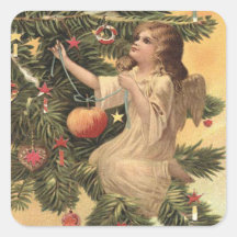 Ange de Noël vintage pendaison de décorations arbr