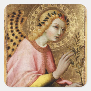 Sticker Carré ANGEL DE L'ANNONCE par Simone Martini