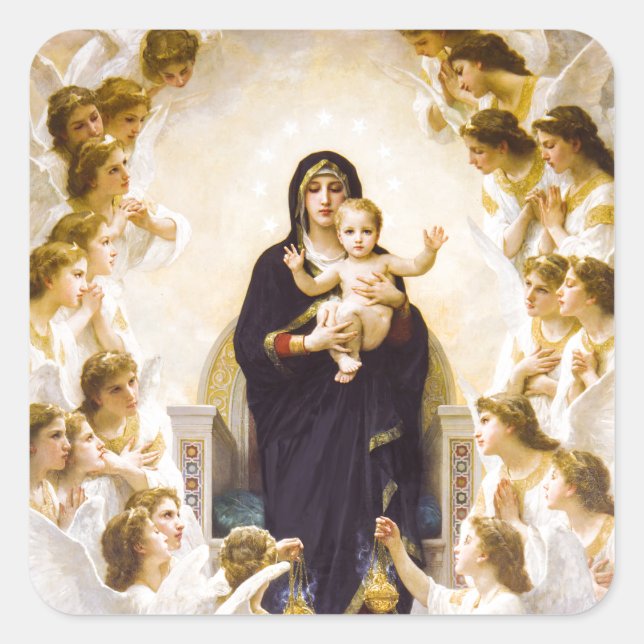 Sticker Carré Angel From The Realm of Glory (Devant)