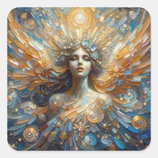 Sticker Carré Angel of Mine - Collection d'art Angel Series
