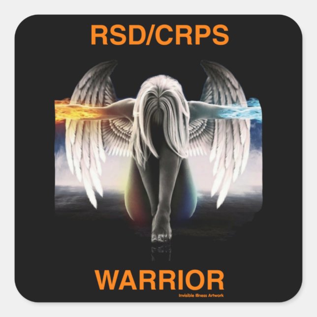 Sticker Carré Angel...RSD/CRPS (Devant)