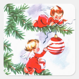 Sticker Carré Angles diligents