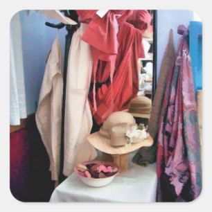 STICKER CARRÉ ANGLETERRE VICTORIENNE