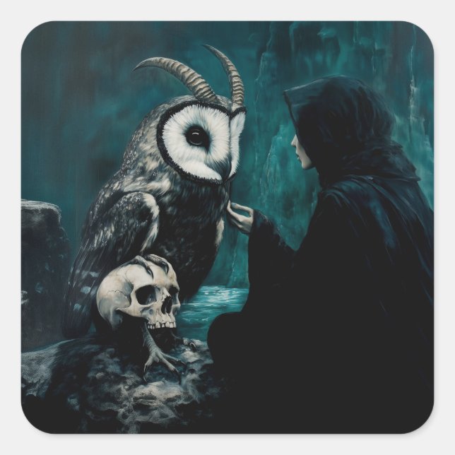 Sticker Carré Animaux (Devant)