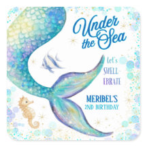 Anniversaire de la Sirène sous la Mer