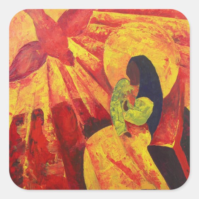 Sticker Carré Annonciation 2011 (Devant)