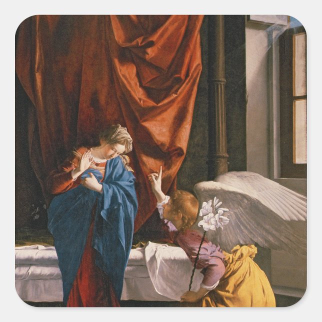 Sticker Carré Annonciation, ch.1623 (Devant)