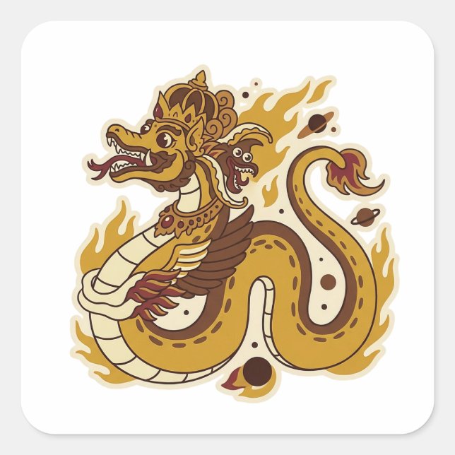 Sticker Carré Antaboga (Devant)