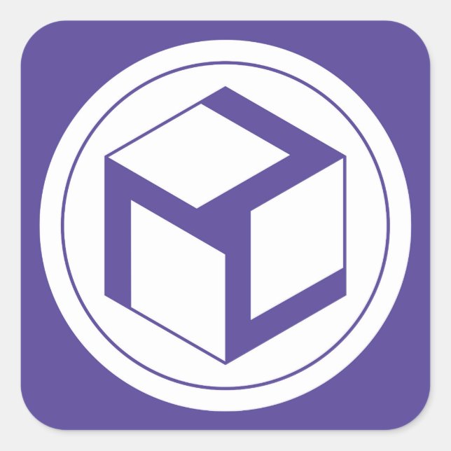 Sticker Carré Antahkarana féminine - Yin Antahkarana (Devant)