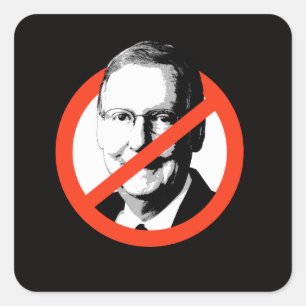 Sticker Carré Anti-McConnell