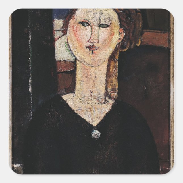 Sticker Carré Antonia, vers 1915 (Devant)