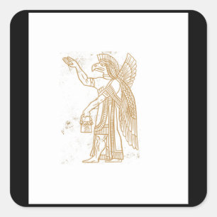 Sticker Carré Anunnaki