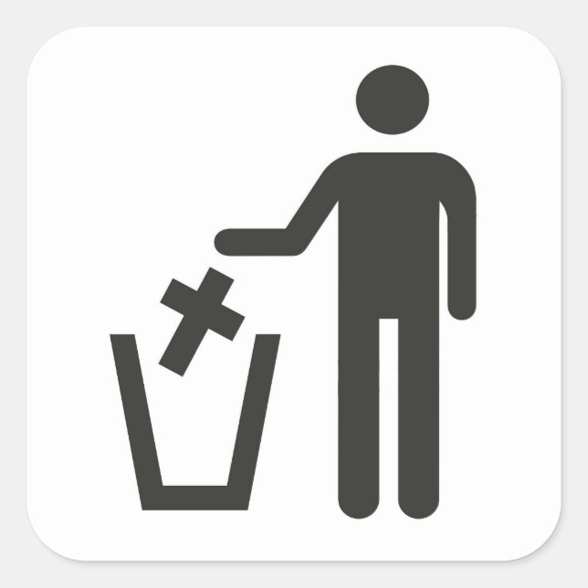 Sticker Carré Apostasy (Devant)