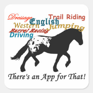 Sticker Carré Appaloosa