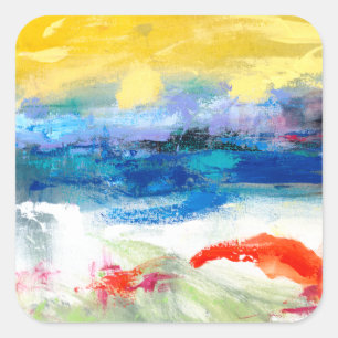 Sticker Carré Apparence à l'air I