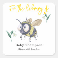 Aquarelle Bee - pour la bibliothèque de