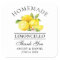 Aquarelle Lemons Limoncello Mariage Merci