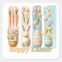 Aquarelle Verte Cute Four Brash Hoppy Pâques