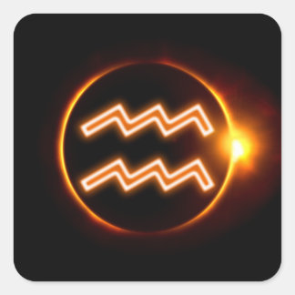 Sticker Carré Aquarius