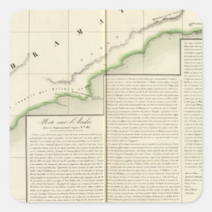 Sticker Carré Arabie saoudite, Asie 101