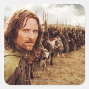 Sticker Carré Aragorn Plus Line of Horses