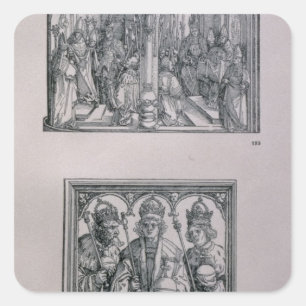 Sticker Carré Arc triomphal de l'empereur Maximilien Ier