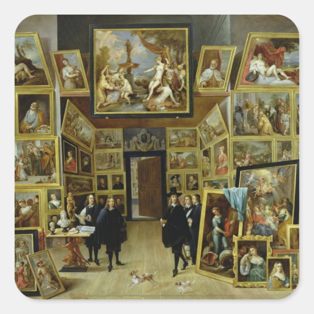 Sticker Carré Archduke Leopold Wilhelm (Devant)