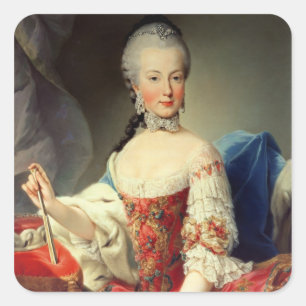 Sticker Carré Archiduchesse Maria Amalia le Habsbourg-Lothringen