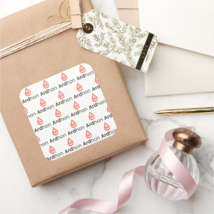 Sticker Carré Ardhon - portez votre style, votre façon coussin