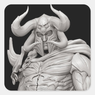 Sticker Carré Ares Alternate