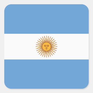 STICKER CARRÉ ARGENTINE