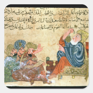 Sticker Carré Aristote