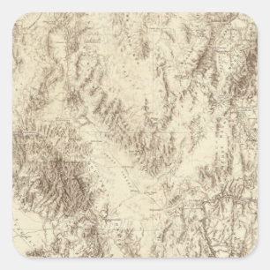 Sticker Carré Arizona