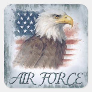 Sticker Carré Armée de l'Air (USAF)