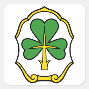 Sticker Carré Armoiries de Fürth, Allemagne