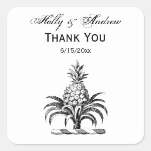 Sticker Carré Armoiries de Preppy Heraldic