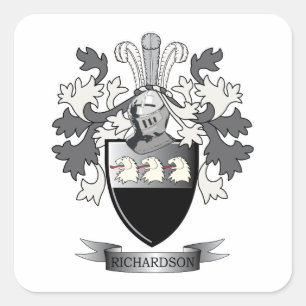 Sticker Carré Armoiries de Richardson