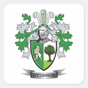 Sticker Carré Armoiries d'O'Connor