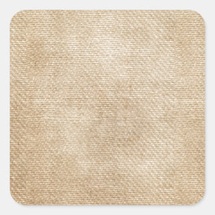 Sticker Carré Arrière - plan Burlap