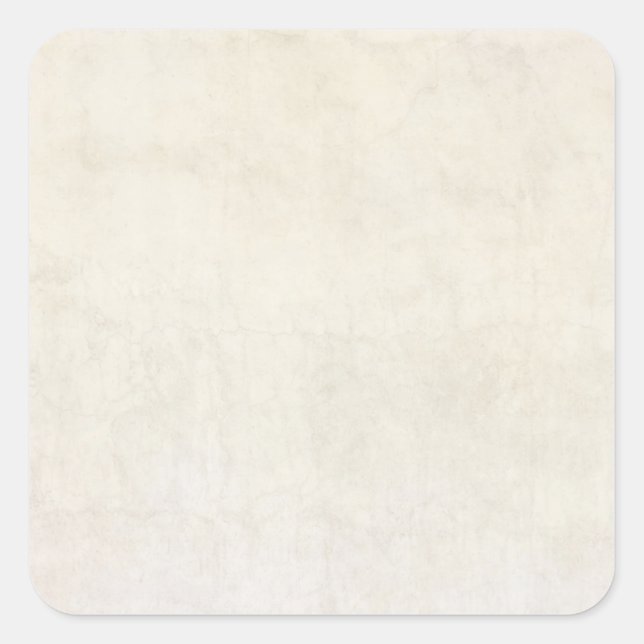 Sticker Carré Arrière - plan de parchemin ivoire en papier vinta (Devant)