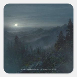 Sticker Carré Art de concept