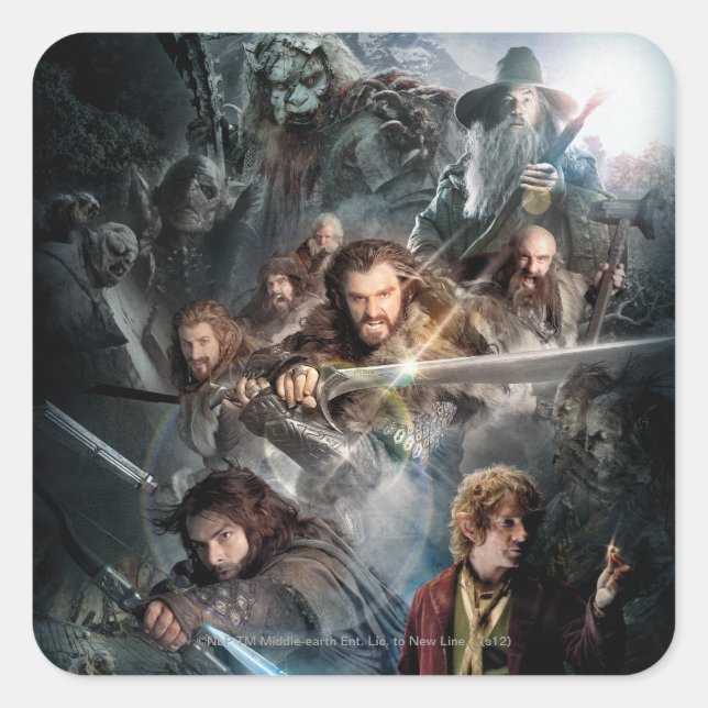 Sticker Carré Art principal (Devant)